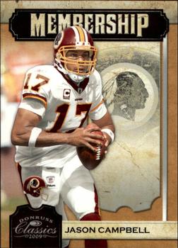 2009 Donruss Classics - Membership Silver #12 Jason Campbell Front