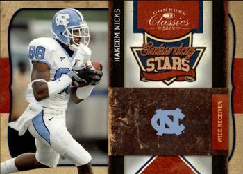 2009 Donruss Classics - Saturday Stars Silver #13 Hakeem Nicks Front