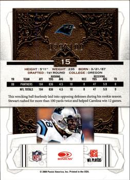 2009 Donruss Classics - Timeless Tributes Silver #15 Jonathan Stewart Back