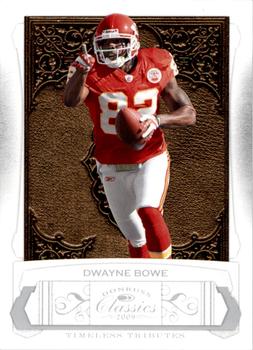 2009 Donruss Classics - Timeless Tributes Silver #49 Dwayne Bowe Front