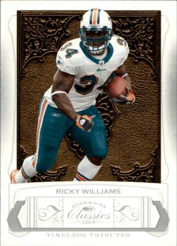 2009 Donruss Classics - Timeless Tributes Silver #53 Ricky Williams Front