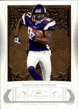 2009 Donruss Classics - Timeless Tributes Silver #55 Bernard Berrian Front