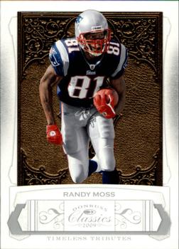 2009 Donruss Classics - Timeless Tributes Silver #58 Randy Moss Front