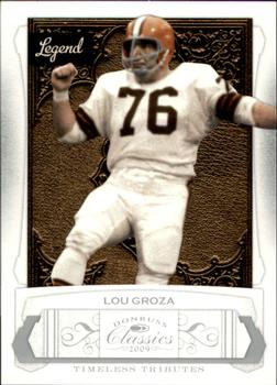 2009 Donruss Classics - Timeless Tributes Silver #131 Lou Groza Front