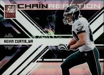 2009 Donruss Elite - Chain Reaction Black #17 Kevin Curtis Front