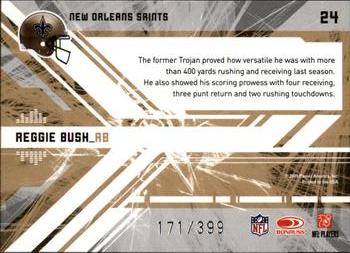 2009 Donruss Elite - Chain Reaction Black #24 Reggie Bush Back