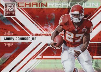 2009 Donruss Elite - Chain Reaction Red #25 Larry Johnson Front