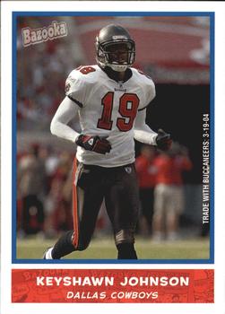 2004 Bazooka #138 Keyshawn Johnson Front