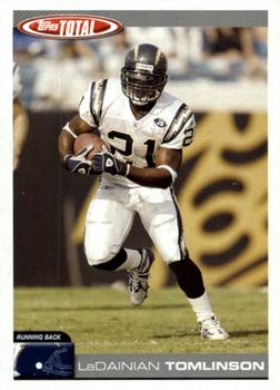 2004 Topps Total #25 LaDainian Tomlinson Front