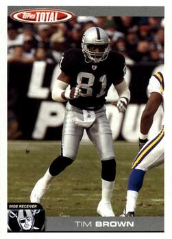 2004 Topps Total #113 Tim Brown Front
