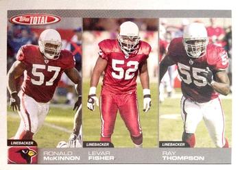 2004 Topps Total #276 Ronald McKinnon / Levar Fisher / Ray Thompson Front