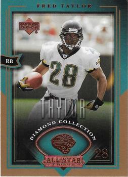 2004 Upper Deck Diamond Collection All-Star Lineup #41 Fred Taylor Front