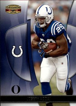 2009 Donruss Gridiron Gear - Silver O's #45 Joseph Addai Front