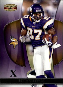 2009 Donruss Gridiron Gear - Silver X's #8 Bernard Berrian Front