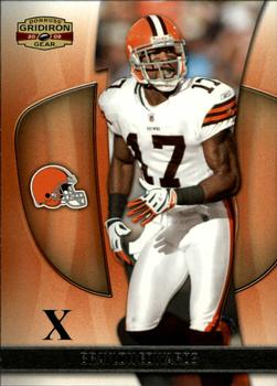 2009 Donruss Gridiron Gear - Silver X's #12 Braylon Edwards Front