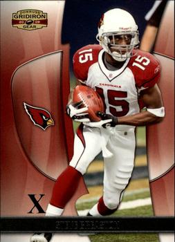 2009 Donruss Gridiron Gear - Silver X's #84 Steve Breaston Front