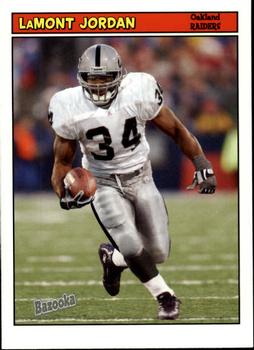 2005 Bazooka #35 LaMont Jordan Front