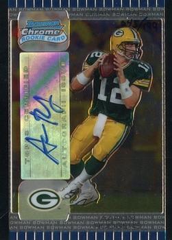 2005 Bowman Chrome #221 Aaron Rodgers Front