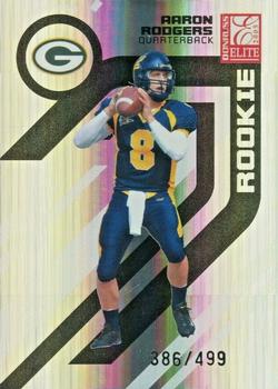 2005 Donruss Elite #101 Aaron Rodgers Front