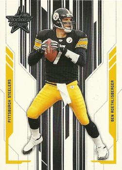 2005 Leaf Rookies & Stars #75 Ben Roethlisberger Front