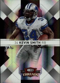 2009 Donruss Threads - Silver Holofoil #34 Kevin Smith Front