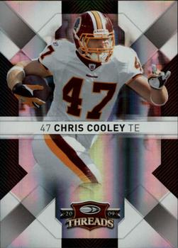 2009 Donruss Threads - Silver Holofoil #98 Chris Cooley Front