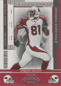 2005 Playoff Contenders #1 Anquan Boldin Front