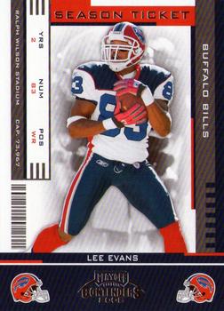 2005 Playoff Contenders #12 Lee Evans Front