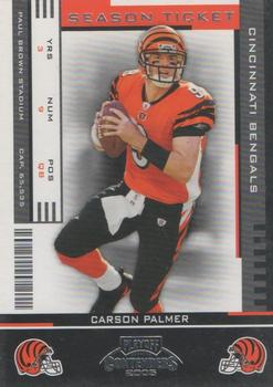 2005 Playoff Contenders #20 Carson Palmer Front