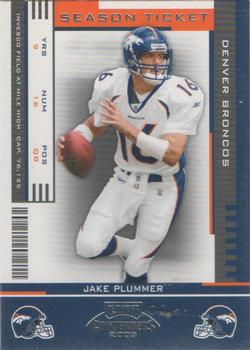 2005 Playoff Contenders #30 Jake Plummer Front