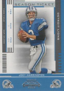 2005 Playoff Contenders #33 Joey Harrington Front