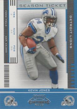 2005 Playoff Contenders #34 Kevin Jones Front