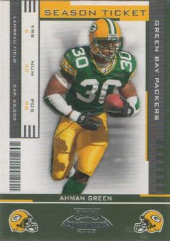 2005 Playoff Contenders #36 Ahman Green Front