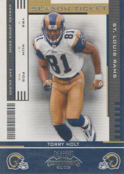 2005 Playoff Contenders #91 Torry Holt Front