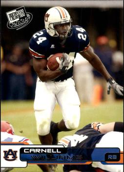 2005 Press Pass #20 Carnell Williams Front
