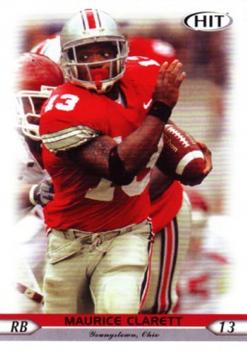 2005 SAGE HIT #13 Maurice Clarett Front