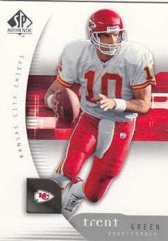 2005 SP Authentic #44 Trent Green Front