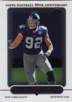 2005 Topps Chrome #82 Michael Strahan Front