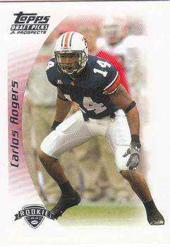 2005 Topps Draft Picks & Prospects #121 Carlos Rogers Front