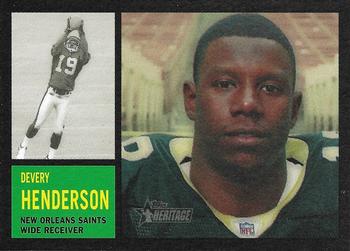 2005 Topps Heritage #340 Devery Henderson Front