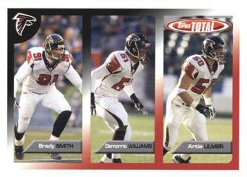 2005 Topps Total #392 Artie Ulmer / Brady Smith / Demorrio Williams Front