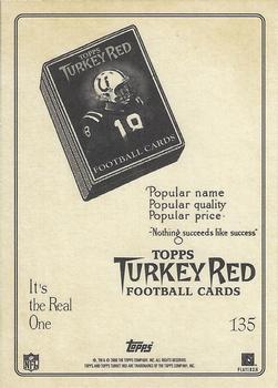 2005 Topps Turkey Red #135 Ben Roethlisberger Back