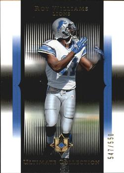 2005 Upper Deck Ultimate Collection #30 Roy Williams Front