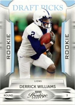 2009 Playoff Prestige - Draft Picks Light Blue #134 Derrick Williams Front