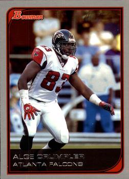 2006 Bowman #21 Alge Crumpler Front