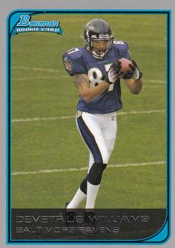 2006 Bowman #147 Demetrius Williams Front