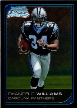 2006 Bowman Chrome #228 DeAngelo Williams Front