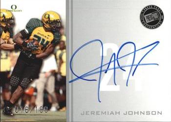 2009 Press Pass - Press Pass Signings Silver #PPS-JJ Jeremiah Johnson Front