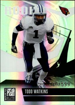 2006 Donruss Elite #215 Todd Watkins Front