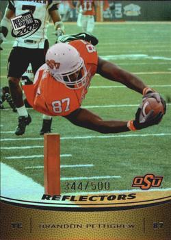 2009 Press Pass - Reflectors #36 Brandon Pettigrew Front